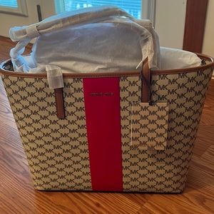 Michael Kors Leather Tote